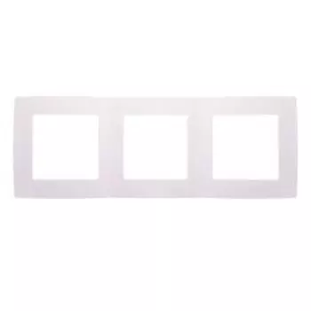 Рамка Эра 12 на 3 поста, белый