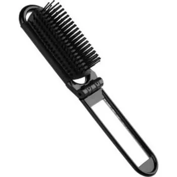 Расческа для волос, складная с зеркалом