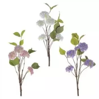 Растение искусственное Гортензия, 42 см, в ассортименте