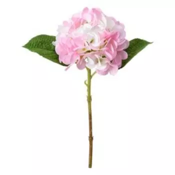 Растение искусственное Lefard Flowers Гортензия, 32 см, розовый