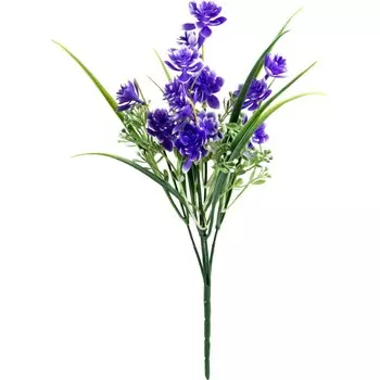 Растение искусственное Волшебная страна Дельфиниум, 32 см