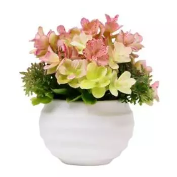 Растение искусственное в горшке Суккуленты пышные, 6х8 см, в ассортименте