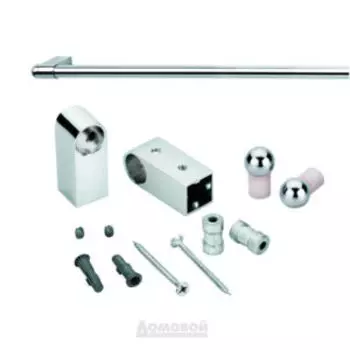 Рейлинг Esprado Platinos с комплектом крепежа, 100 см, хром