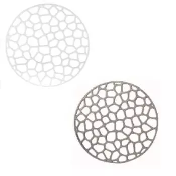 решетка д/раковины IDEA круглая 30см, пластик