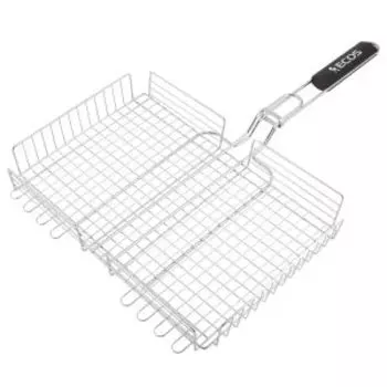 Решетка для барбекю ECOS RD-103C, глубокая, 40х27х5 см