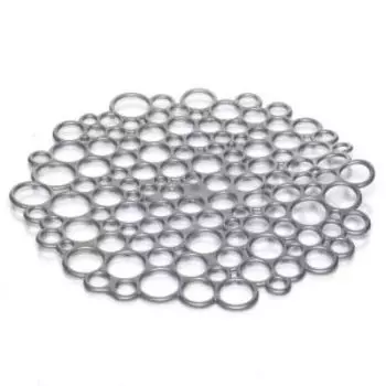 Решетка для мойки Полимербыт, 29х29 см, пластик, круглая