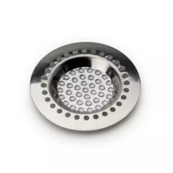 Решетка-фильтр для раковины, 3.5 см, нерж. сталь