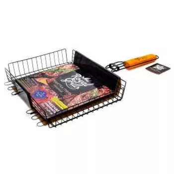 Решетка-гриль глубокая Royalgrill, 31х24 см антипригарное покрытие