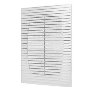 Решетка вентиляционная приточно-вытяжная, 170х240 мм, пластик