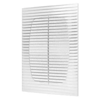 Решетка вентиляционная приточно-вытяжная, 194х194 мм, пластик