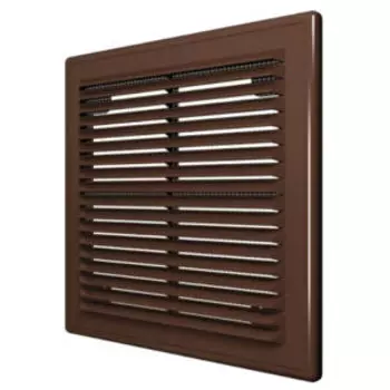 Решетка вентиляционная вытяжная, 150х150 мм, пластик