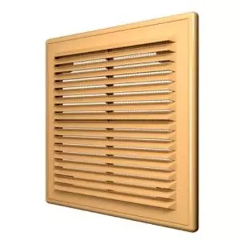 Решетка вентиляционная вытяжная, 150х150 мм, пластик