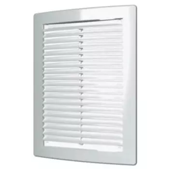 Решетка вентиляционная вытяжная, 150х200 мм, пластик