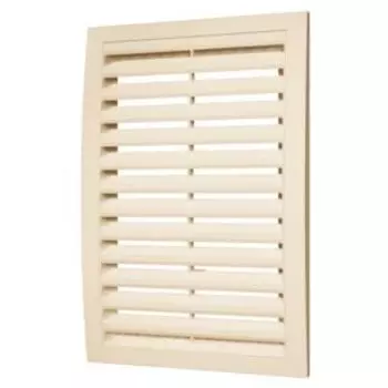 Решетка вентиляционная вытяжная, 200х300 мм, пластик