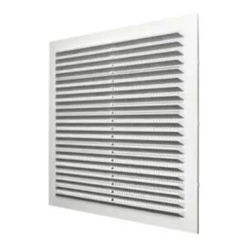 Решетка вентиляционная вытяжная, 234х234 мм, пластик