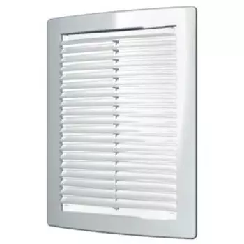Решетка вентиляционная вытяжная, 250х250 мм, пластик