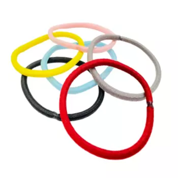 Резинка для волос Kaizer Колечки, 6 шт, 50 мм