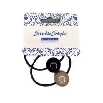 Резинка для волос Studio Style, 2 шт, с шариками