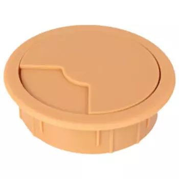 Розетка для компьютерного стола Tech-Krep, бежевая