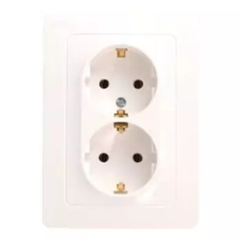 Розетка двойная Blanca SCHNEIDER, 16А, 250В