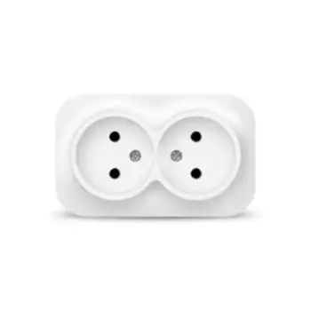 Розетка двойная Ionich, белая