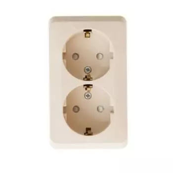 розетка двойная РА16-008k Этюд Schneider Electric