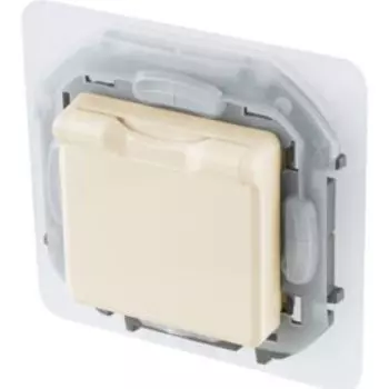 Розетка LEGRAND Inspiria, 2к, 16А, 250В, ip 44, заземление