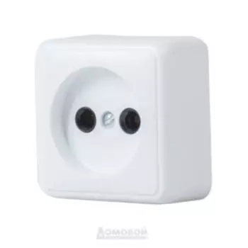 Розетка одинарная, 10А, 250В РЕАЛЬНАЯ ЭЛЕКТРИКА