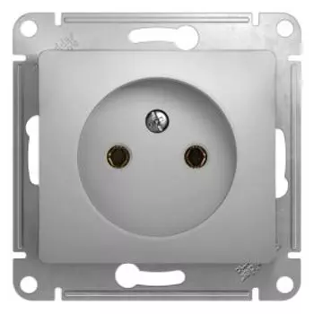 Розетка одинарная Glossa, SCHNEIDER ELECTRIC