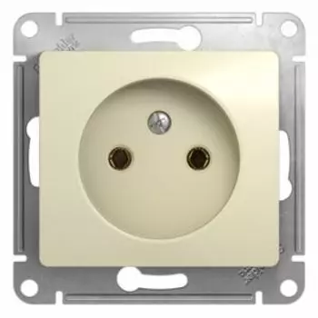 Розетка одинарная Glossa, SCHNEIDER ELECTRIC