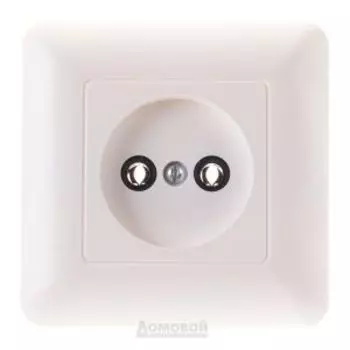Розетка одинарная РЕАЛЬНАЯ ЭЛЕКТРИКА