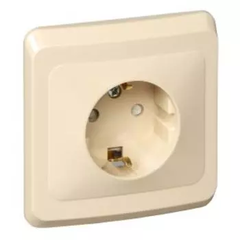 розетка одинарная РС16-002b Этюд Schneider Electric