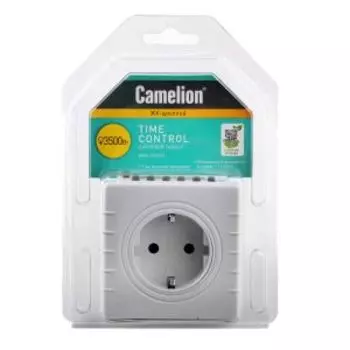 Розетка с таймером недельная Camelion BND-50/SG3, 3500 Вт