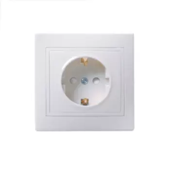 Розетка с заземлением, 16А, ИЭК Кварта