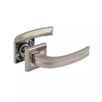 Ручка дверная НОРА-М 106К AL, матовый никель