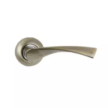 Ручка на круглой накладке DAMX, бронза