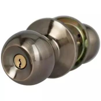 Ручка-защелка Arsenal 607 AB ET с ключом, шар, бронза