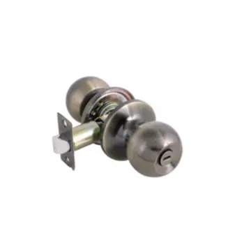 Ручка-защелка круглая, бронза