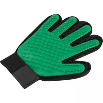 Рукавица для вычесывания шерсти РЫЖИЙ КОТ, полиэстер, 24 см