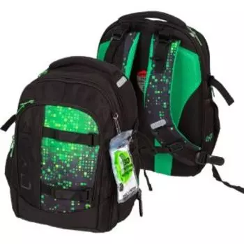 Рюкзак школьный deVENTE Ergo Game, 39x28x20 см, 18 л, 2 отделения на молнии