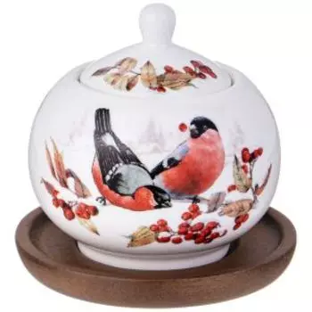 Сахарница Lefard Лесная сказка, 380 мл, фарфор