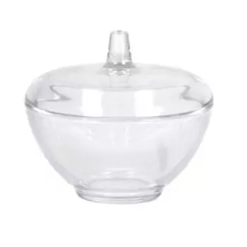 Сахарница OSZ Симпатия, 12 см, стекло