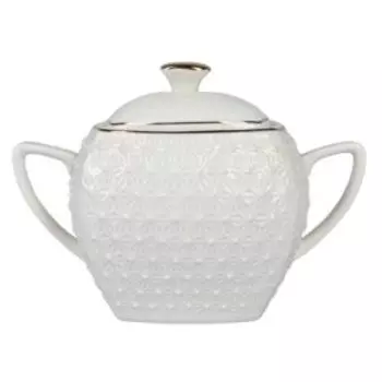 Сахарница с ручками Снежная королева, 500 мл, керамика