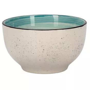 Салатник Аэрограф Мятный бриз, 14 см, керамика