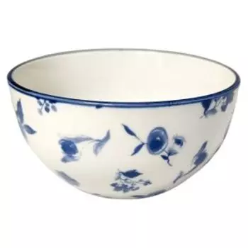 Салатник Blue calico, 14 см, 650 мл, фарфор