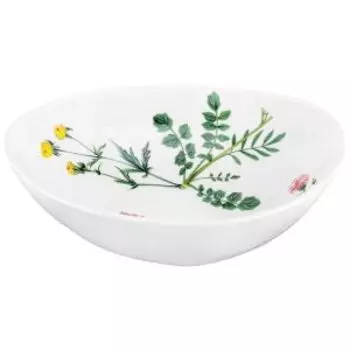 Салатник Ботанический атлас, 20х17.5 см, фарфор