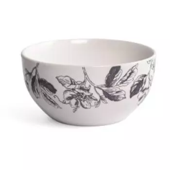 Салатник Crystar Botanica, 14.5 см, фарфор, серый