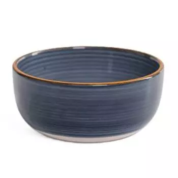 Салатник Domenik Twist Грозовое небо, 14 см, керамика