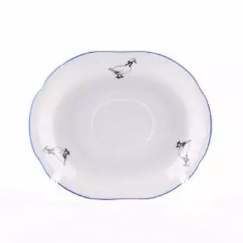 Салатник Камелия Гуси, 16 см, фарфор