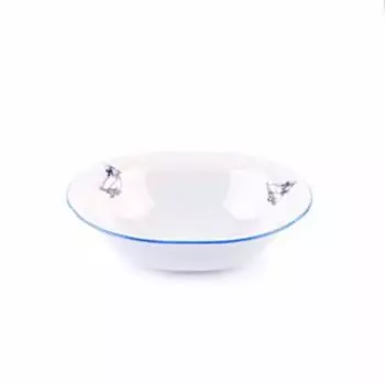 Салатник Камелия Гуси, 23 см, фарфор